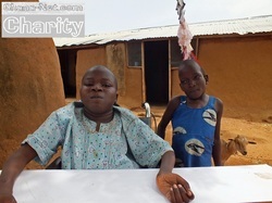 Behinderte Geschwister, Nordghana