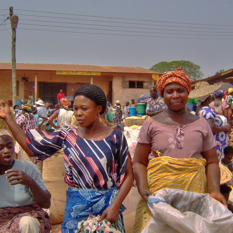 Ghana, Marktfrauen